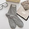 5 Pairs of Women's Summer Fashion Pure Cotton Tube Pile Socks