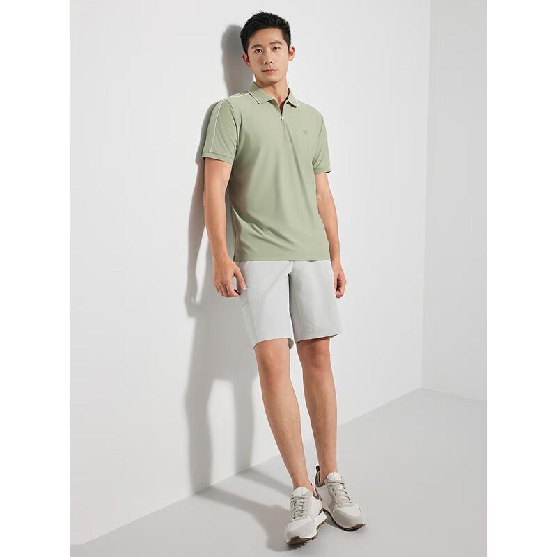 Yageer Spring/Summer Textured Polo T-shirt 2XL
