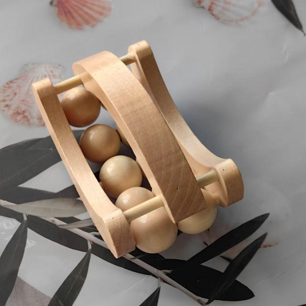 10 Bead Lymphatic Drainage Roller Natural Lymphatic Drainage Massager Body Massage