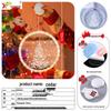 Glowing Merry Christmas LED Suction Cup String Lights for 2025 Holiday Window Display