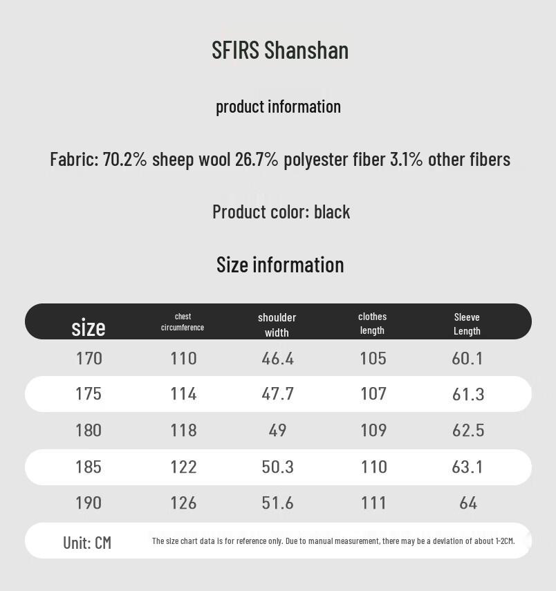 Shanshan Men's Extra Long Double-Faced Wool Trench Coat