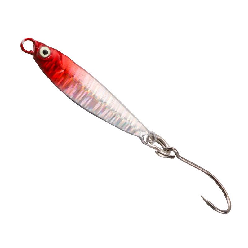 Micro Metal Jig Lure: Compact Falling Stream and Creek Bait for Trout, Chub, Culter, and Tilapia