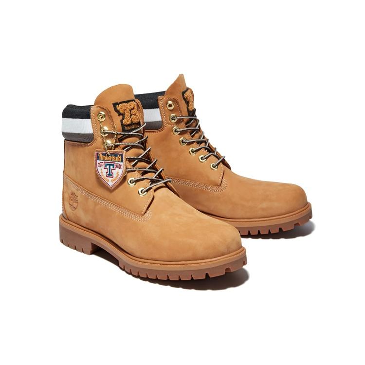 Timberland Heritage 6 Inch Waterproof Boot 'Wheat Nubuck with Black' Men's A2GYX231
