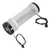 Water Cooling Tank Transparency 210mm Cylinder Temperature Display Reservoir Water Cooling with G1 4 Hole RGB Lighting