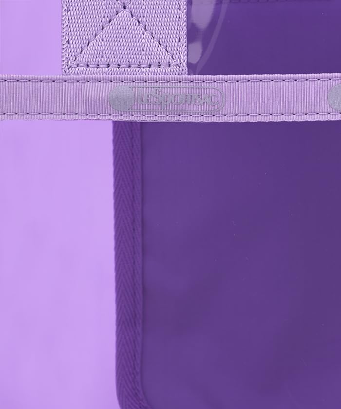 LeSportsac Official Shoulder Bag CLEAR MEDIUM TH Clear Lilac TOTE/1360 Women's