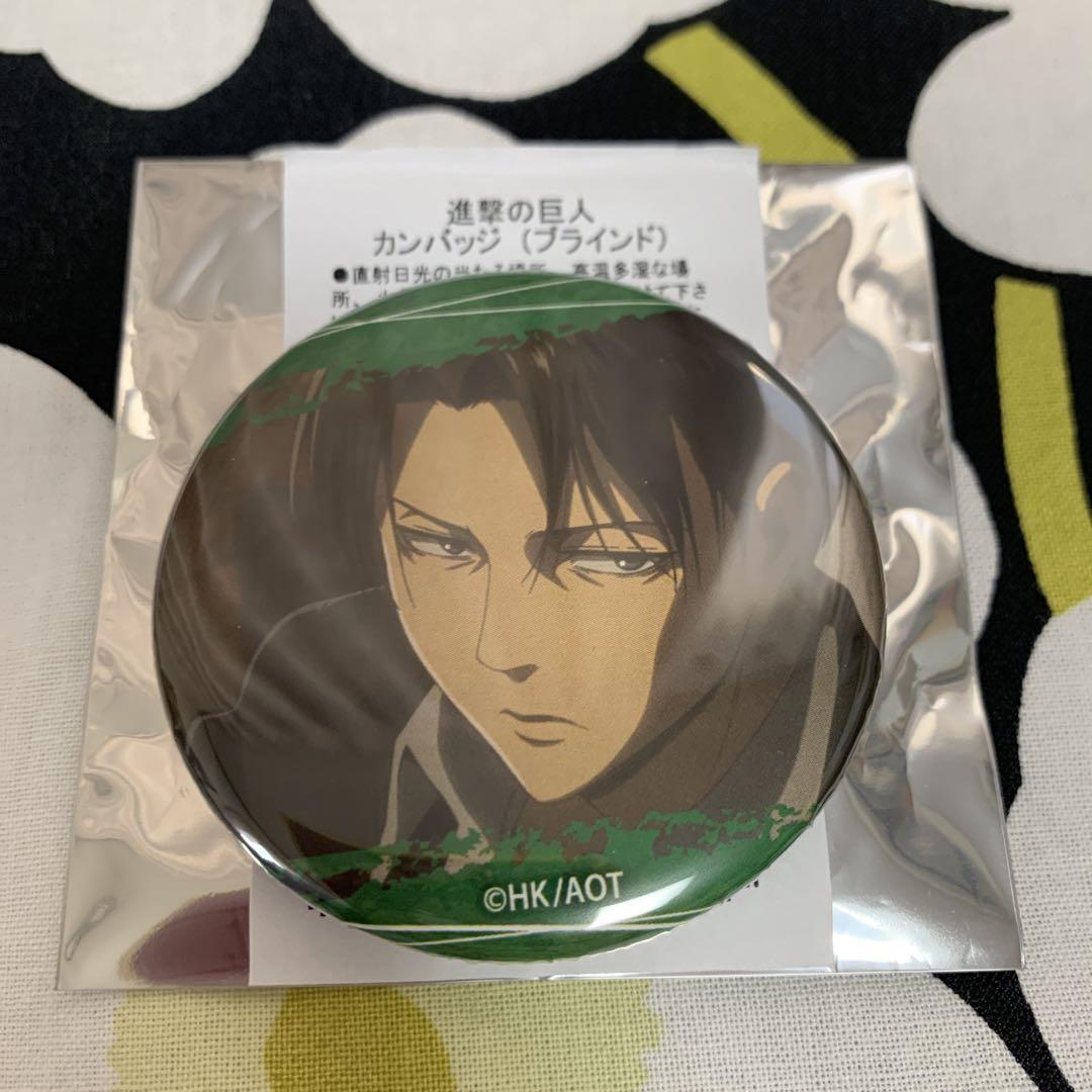 

[USED] Attack on Titan THE Chara Can Badge Levi