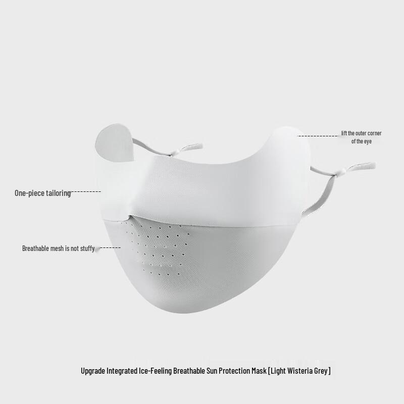 MEET SUNNY Women s Ice Silk Sun Protection Mask 1
