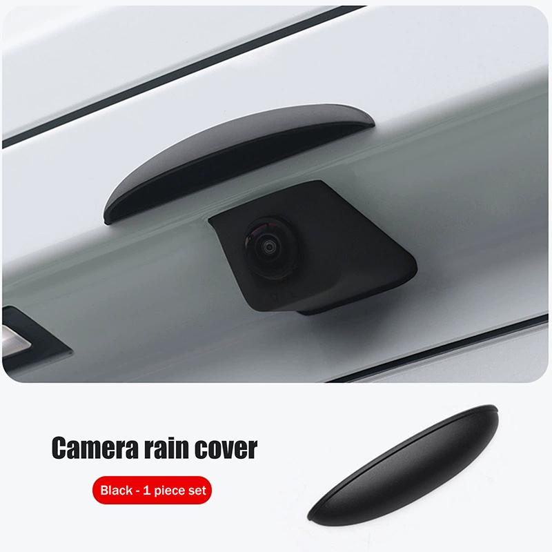 

Car Rear Camera Rain Cover Automobile Rear Camera Rain Shield Waterproof Protection Protector Car Accessories For Daily Driving чёрный