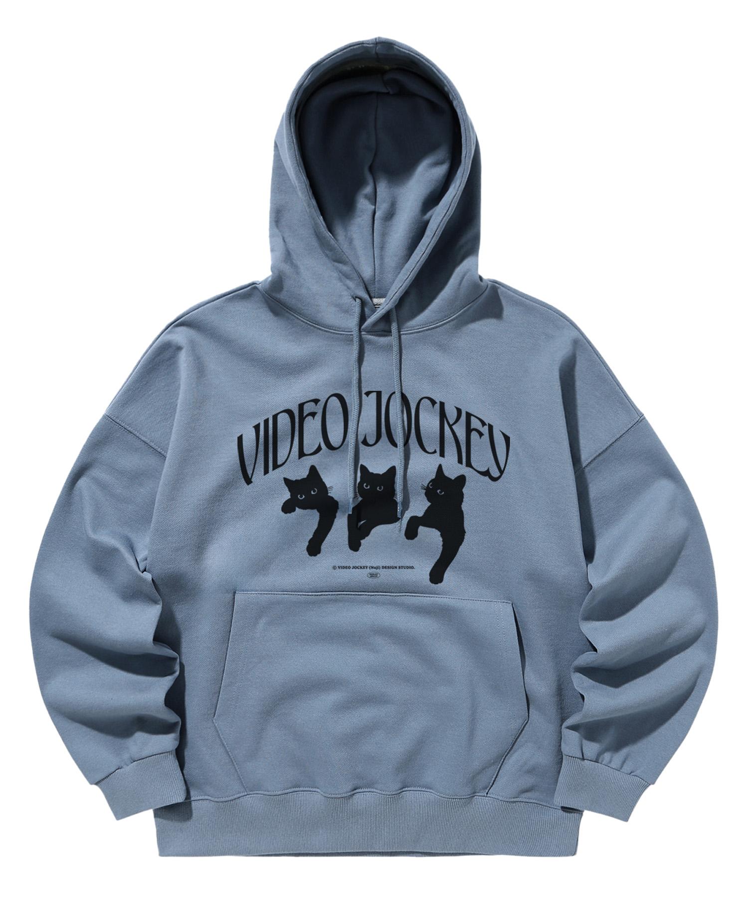Video Jaki Nyangnyangnyang Hoodie [Blue] M