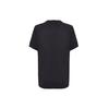 Men's Converse Pure Cotton Alphabet Short Sleeve Black 10001970-A02