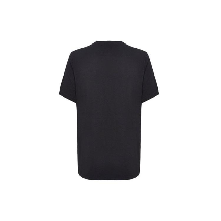 Men's Converse Pure Cotton Alphabet Short Sleeve Black 10001970-A02