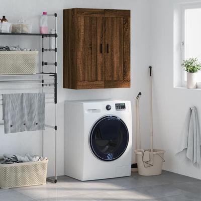 Vidaxl Wall Cabinet, Brown Oak, 69.5X34X90 Cm