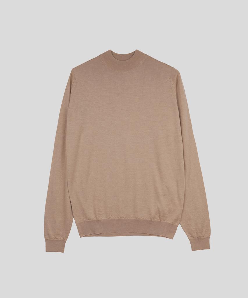 Jonseumedeulli Harcourt Merino Wool Mock Neck Knit Heritage One 11 Colors