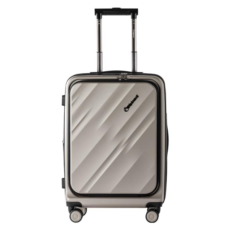 Diplomat DS-1332 Front-Opening Hardside Luggage 20-inch