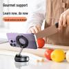 Rotatable & Foldable Magnetic Mobile Phone Stand with Double-Sided Suction for Car Use