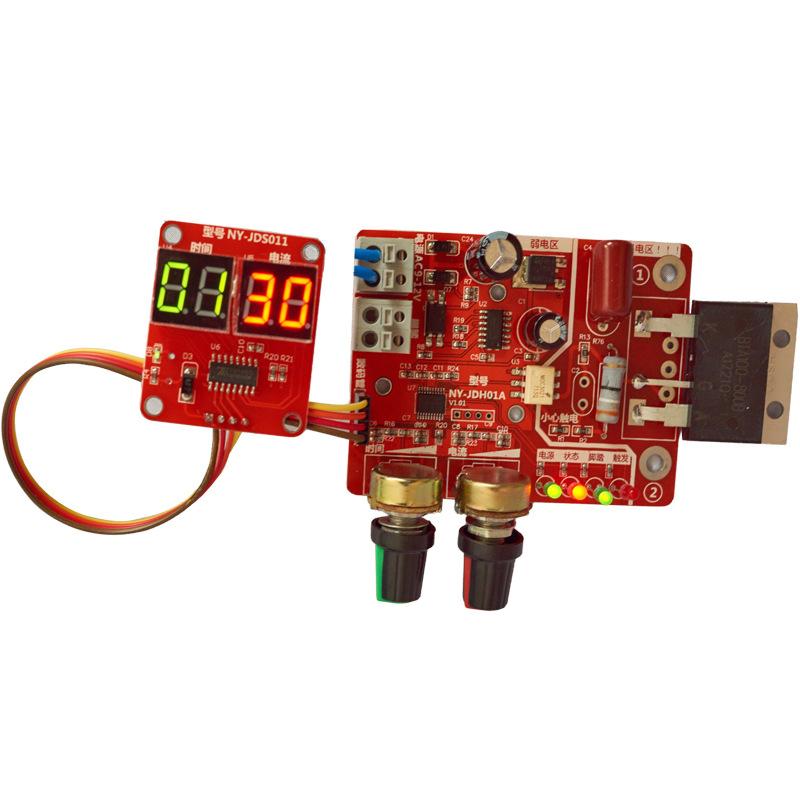 Adjustable Time Current For Resistance Welding -40/100A 40A/100A Spot Welding Machine Control Board Welder Controller Module