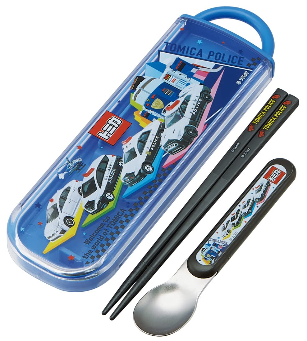 

Skater Chopsticks and Spoon Tomica Made in Set, Antibacterial, 22, Japan, CCA1AG-A