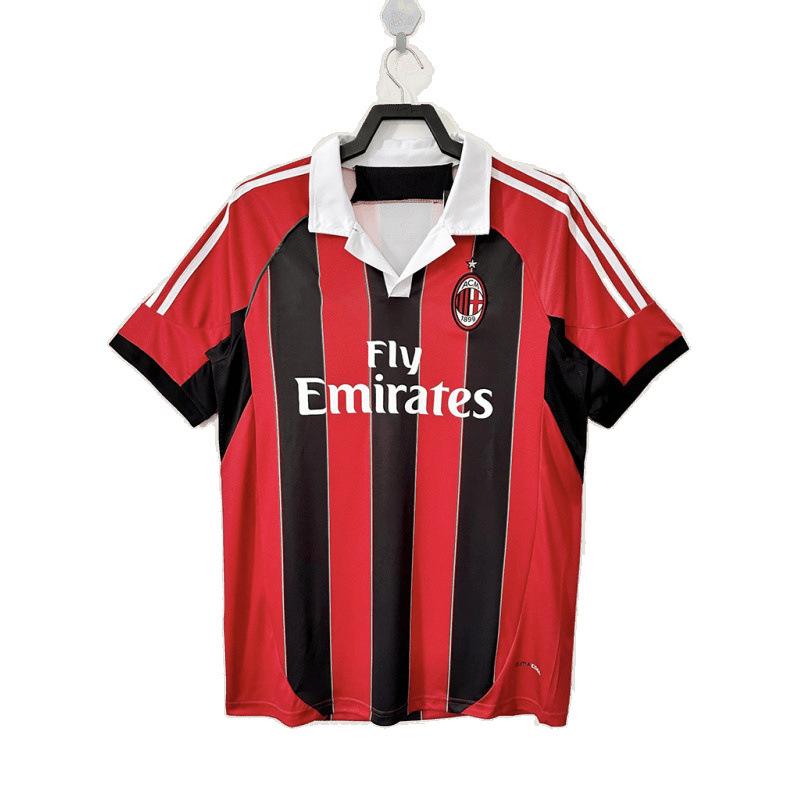9596AC Milan Jersey No. 3 Maldini 18 Baggio 22 Kaka Short-sleeved Pants 12-13 Retro Football Jersey
