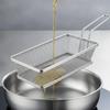 Mesh Frying Basket with Handle Multi-Purpose for Restaurant, Home Cooks