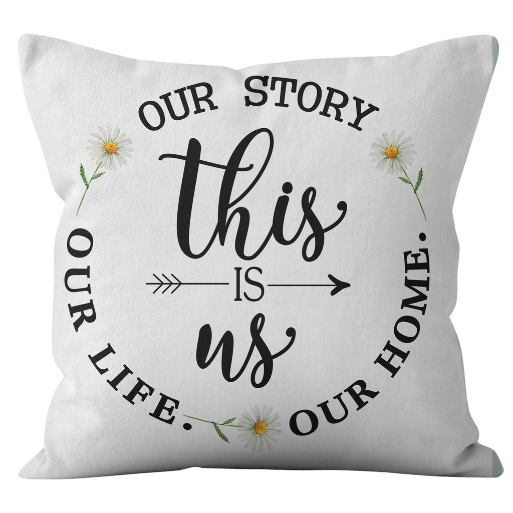 New Small Fresh Daisy Pillowcase, Available Without Pillow Core Home Cushion Cover