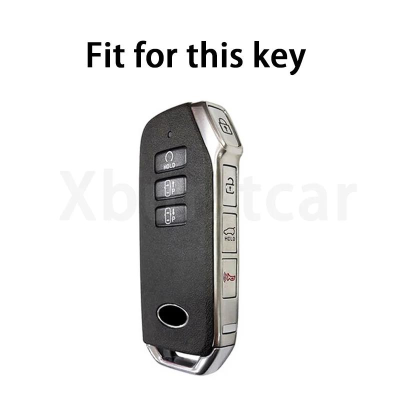 Soft Tpu 7 Buttons Car Remote Key Case Cover For Kia Sorento Mq4 Key High Quality Shell Fob Holder Protector