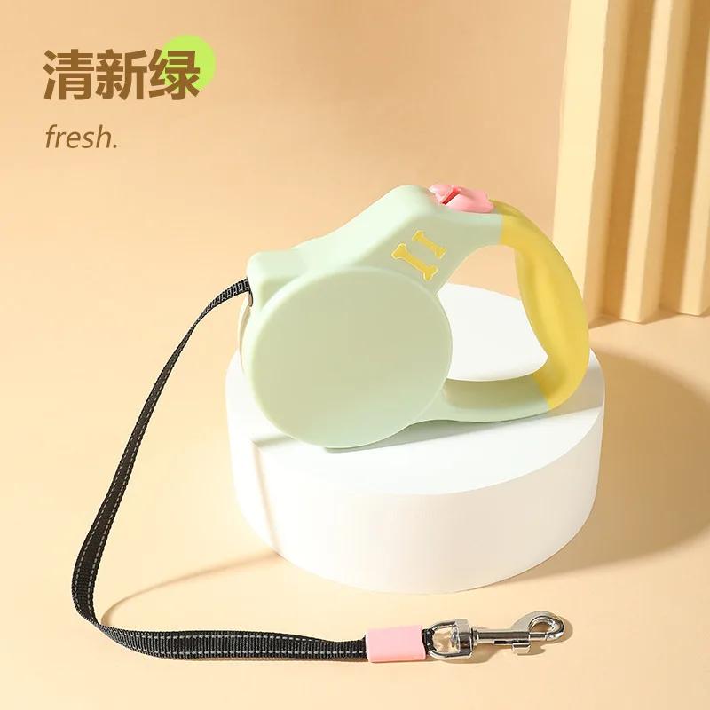 

Puppy Leash Reflective Automatic Retractable Teddy Than Bear Corgi Small Dog Walking Dog Rope Leash Dog Chain 300cm