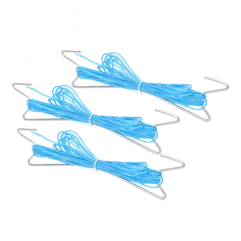 10PCS Tomato Support Hooks Iron Garden Plant Climbing Hooks with 10 Meters Twine to Prevent Tomatoes From Pinching Or Falling Off