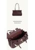 JWPEI Yara Genuine Leather Baguette Shoulder Bag - 2025 New Design for Women