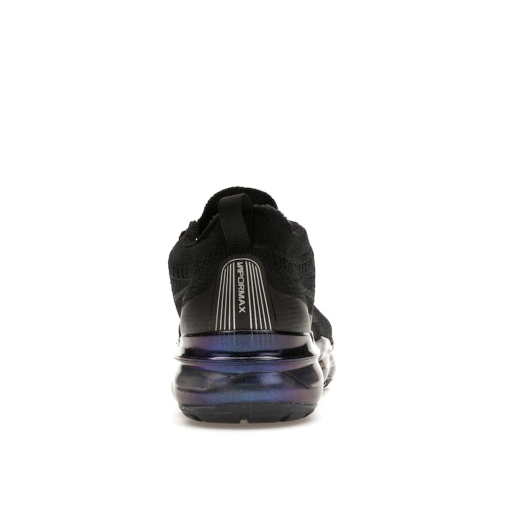 Nike Air VaporMax 2023 Flyknit Black Iridescent Women Sneakers Metallic-Silver Multi-Color FD3148-001