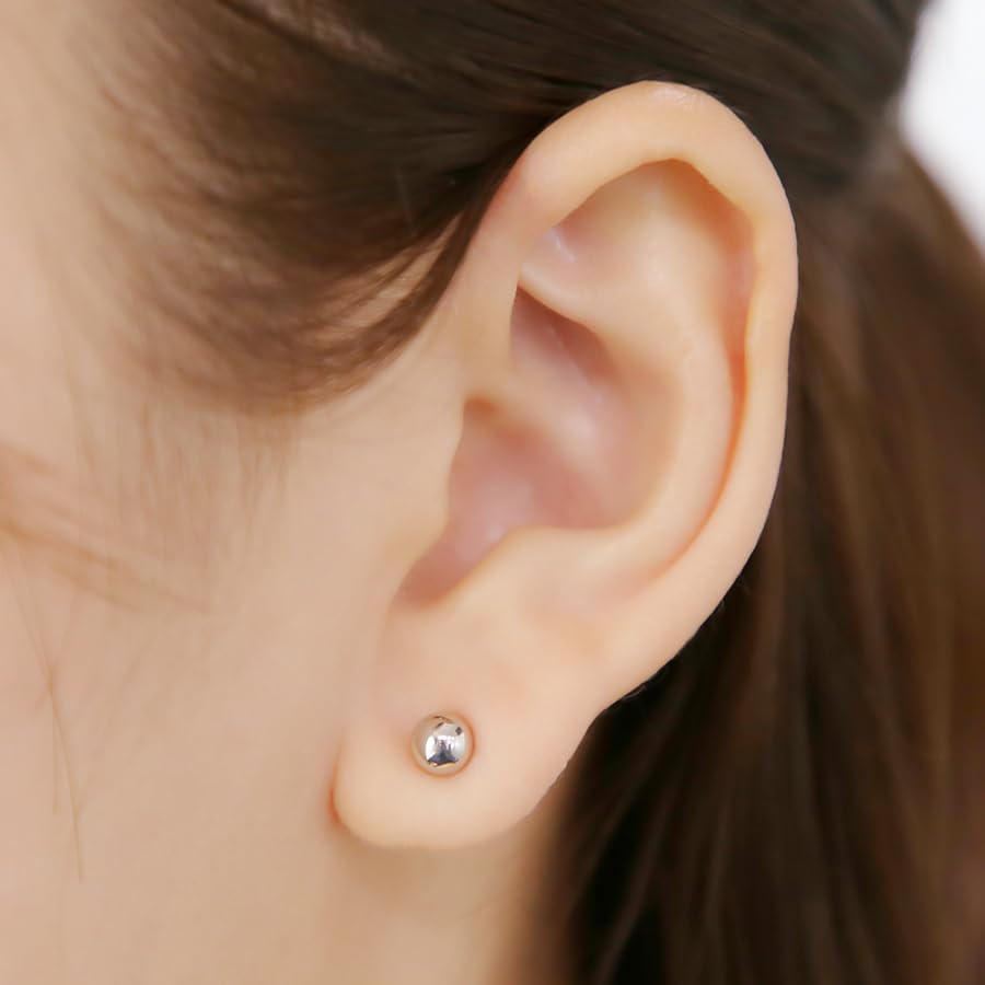 ESTELLE Platinum Earrings (5mm) 0201-4273-0016-0000