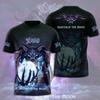 Heavy Metal Rock Band Dio Pattern 3D Printed T-shirt Men's Fashion Harajuku Short Sleeved Top Street Trend Hip-hop Dio Funnny Clothing