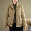 Women Autumn Spring Winter Oversized Casual Loose Cotton Padded Jacket Coat Outerwear
