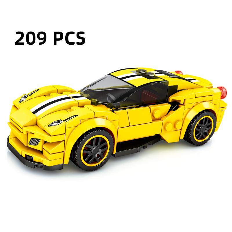Speed MOC Racing Car SUV City Sports Model Building Blocks Bricks Rally Super Racers Christmas gift Technical Vehicles Toy