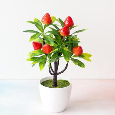 Artificial Fruit Tree Lifelike Multipurpose Plastic Adorable Simulation Potting for Wedding