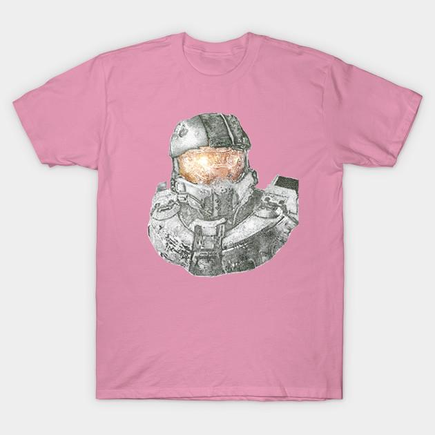 T Shirt Women Chief Halo Harajuku Print Kawaii Tshirt Summer Short Sleeve Female T-Shirt Top Tee