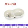 Melamine Hot Pot Sauce Dishes plastic Small Dipping Plates Self  seasoning pepper wasabi Soy Sauce Vinegar Dish dressing bottle
