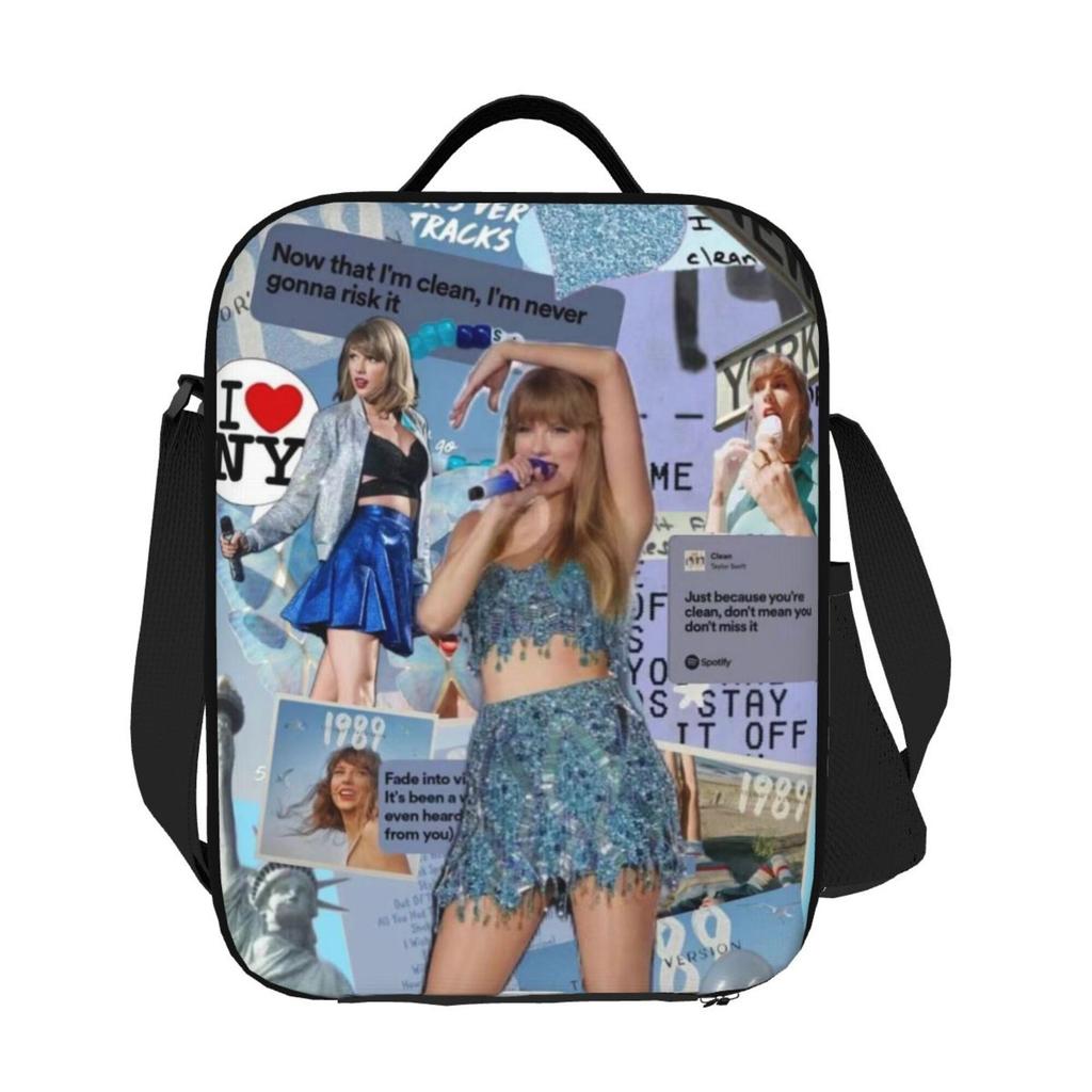 Taylor Swift Meal Bag Elementary School Picnic Ice Pack Printed Meal Bag