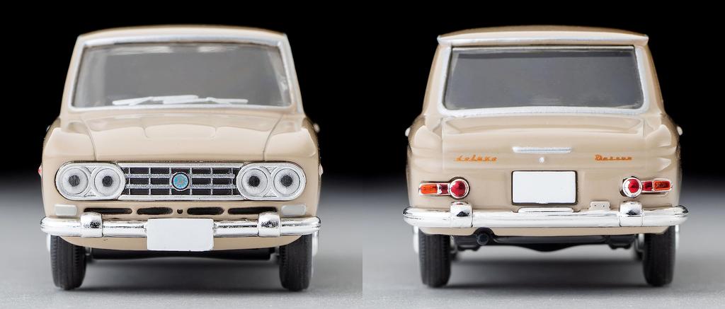 TOMYTEC Tomica Limited Vintage 1/64 LV-65d Datsun Bluebird 1200 Deluxe Beige 1963 Model (Finished Product)