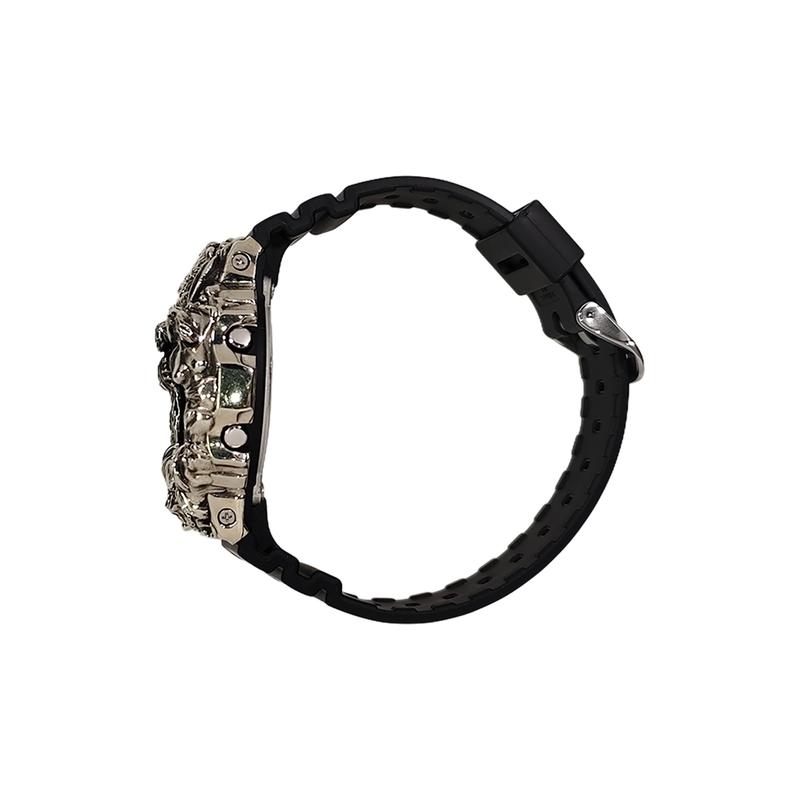 Casio Tilpasset ur modificeret serie modificeret urglas elektronisk urværk læderrem herreur guldskive A158WEA-9