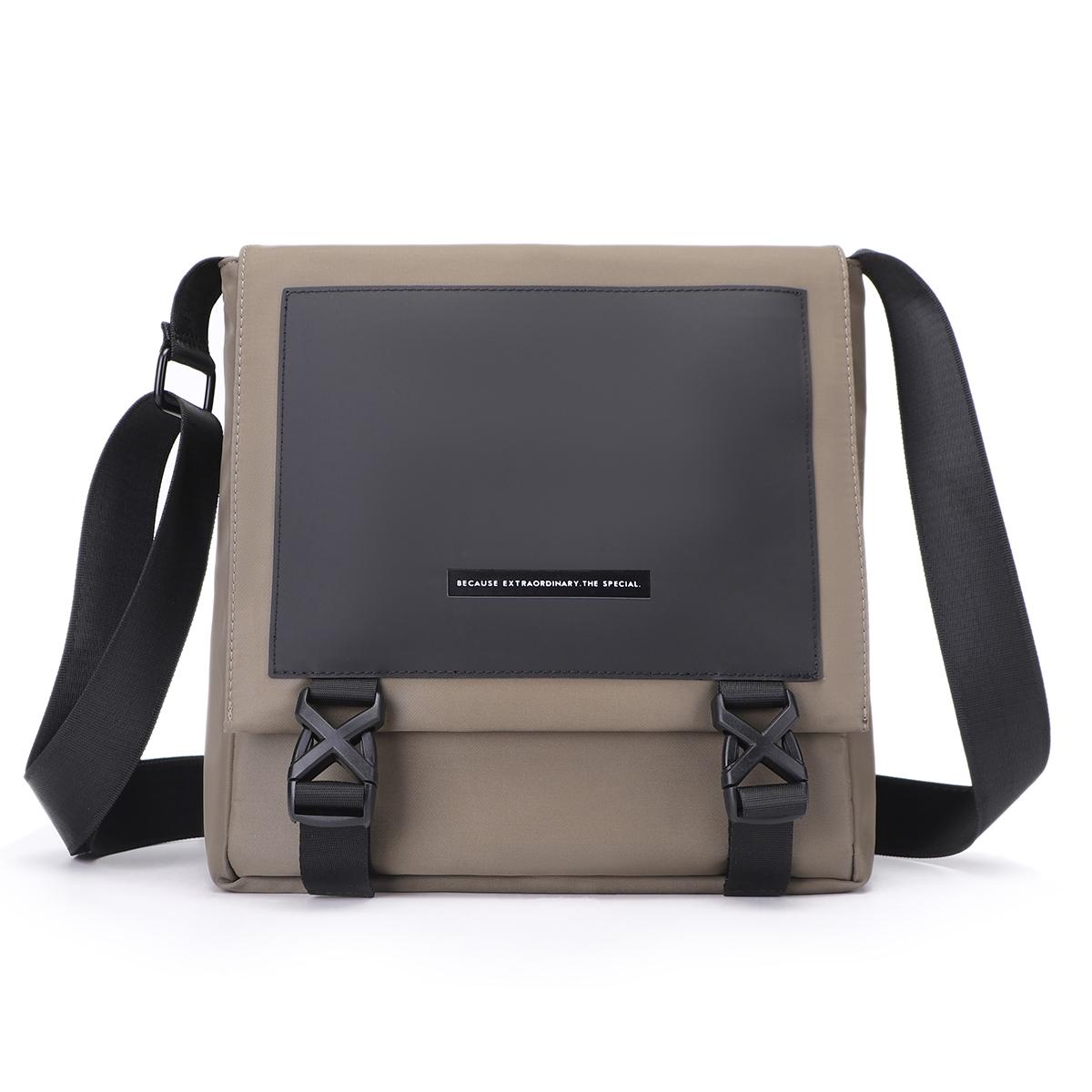 

Men s Bag New Messenger Bag Waterproof Casual Shoulder Bag Messenger Bag Men s Bag Cycling Bag Men s Breast Bag 30*26*10 хаки