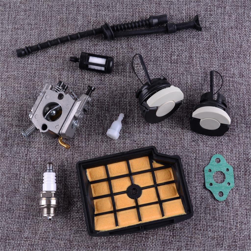 LETAOSK 11291200653 Carburetor Fuel Filter Carb Kit Chainsaw Parts Fit for Stihl MS200T 020T