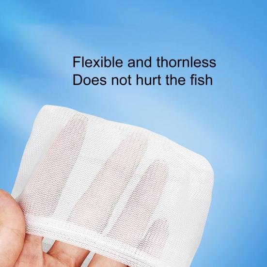 Fishing Net Aquarium Fishing Mesh Telescopic Long Handle Flexible Durable Fish Tank