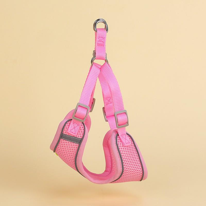 Reflective Breathable Anti-Escape Cat Harness & Leash Set for Small Pets