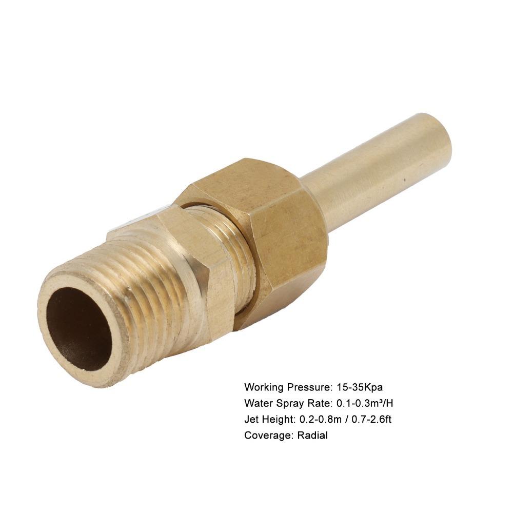 10pcs G1/8 Fountain Sprinkler G1/4 Fountain Sprinker Fountain Spray Head Water Feature Use G1/8 (DN6)