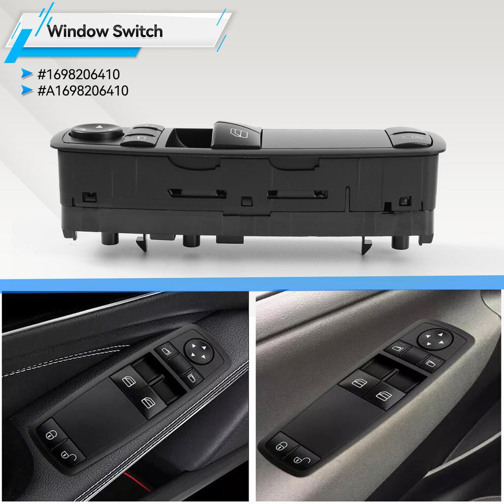 Car Electric Power Window Switch Master 1698206410 For Mercedes Benz A-Klasse W169 A160 A170 B-Klasse W245 B150 B160 A1698206410