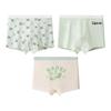 (3 Pack) Boys Modal Boxer Briefs Cute Cartoon Print Kids Underwear Soft Breathable Children's Boxer Shorts