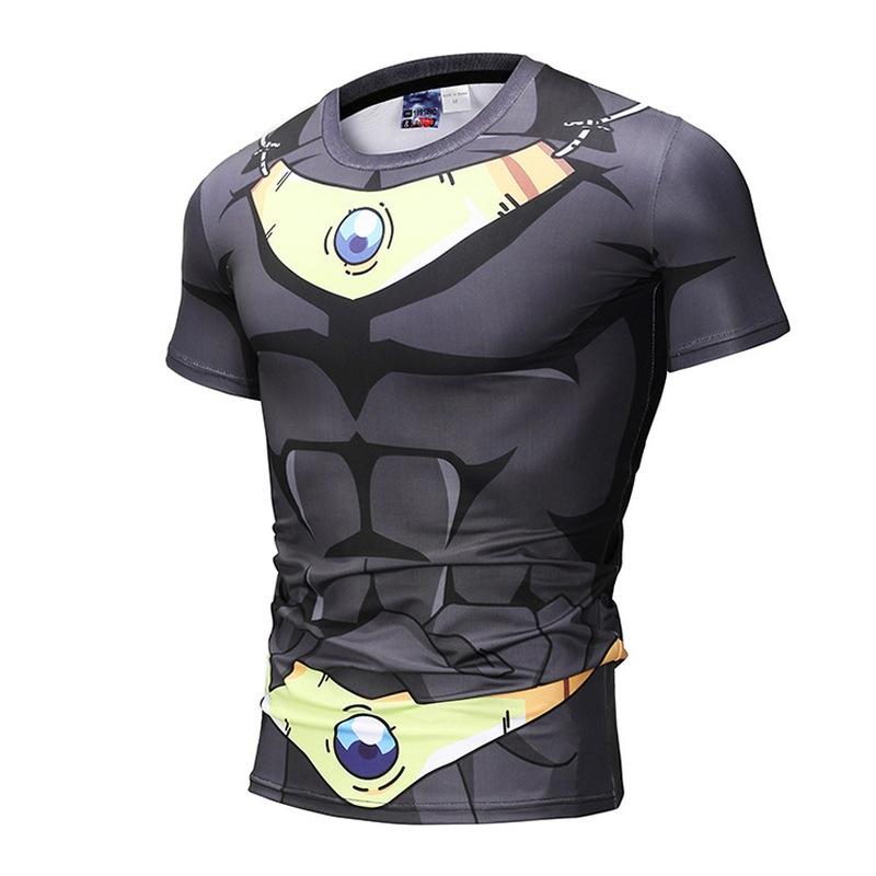 Super Saiyan BROLI Printed Men s Fashion Short Sleeve T-Shirt Dragon Z T-shirt XXS