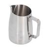 400ml 304 Stainless Steel Coffee Jug Oblique Mouth Milk Frothing Jug for Home Kitchen