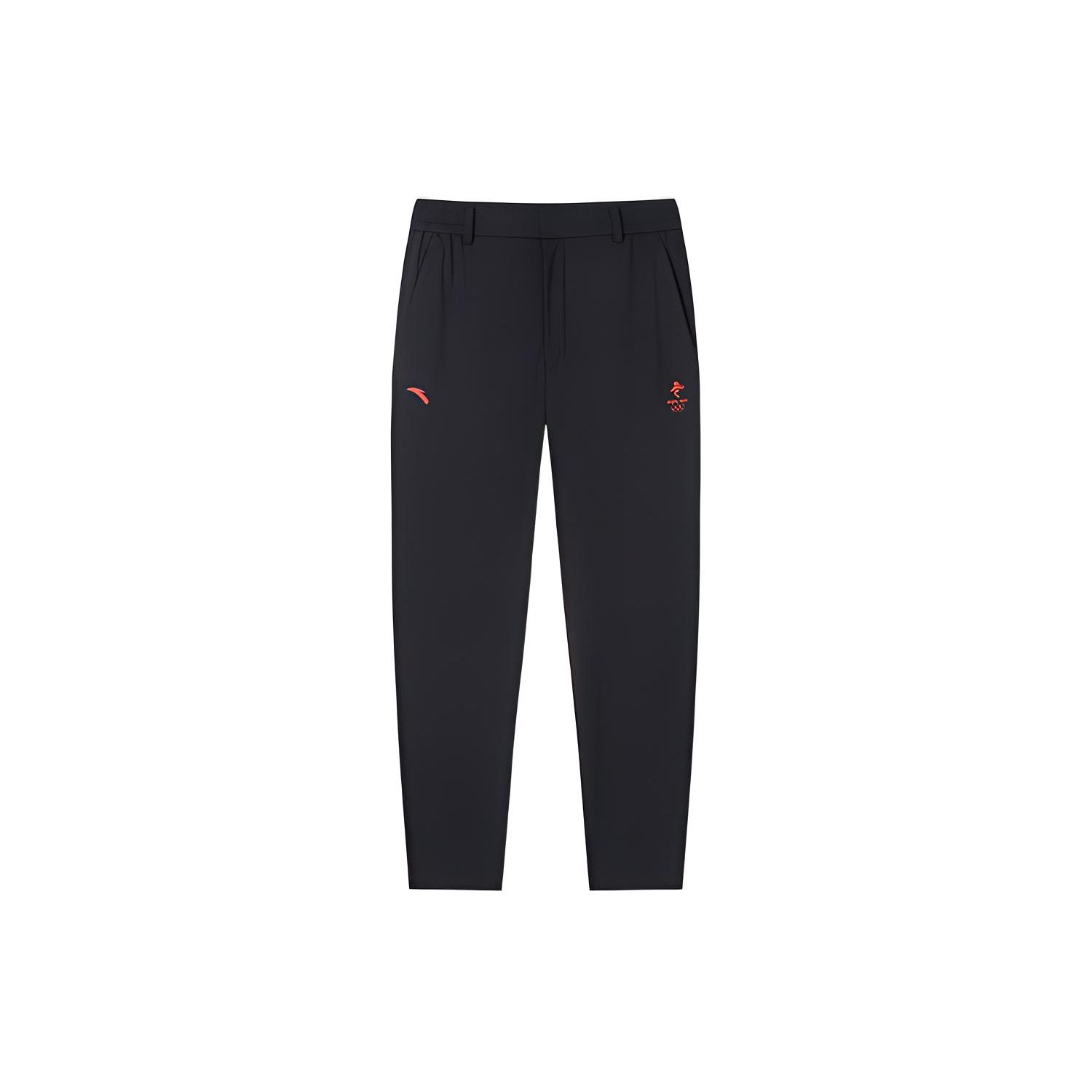 Anta Knitted Breathable Straight Leg Sports Pants Men bottoms Black 152150303-1 XL