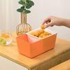 Cerative Multifunctional Fruit Drain Basket Durable Practical Fruit Tray Double-Layer Drainable Drain Snack Box